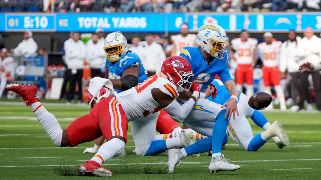 Kansas City Chiefs vs Los Angeles Chargers