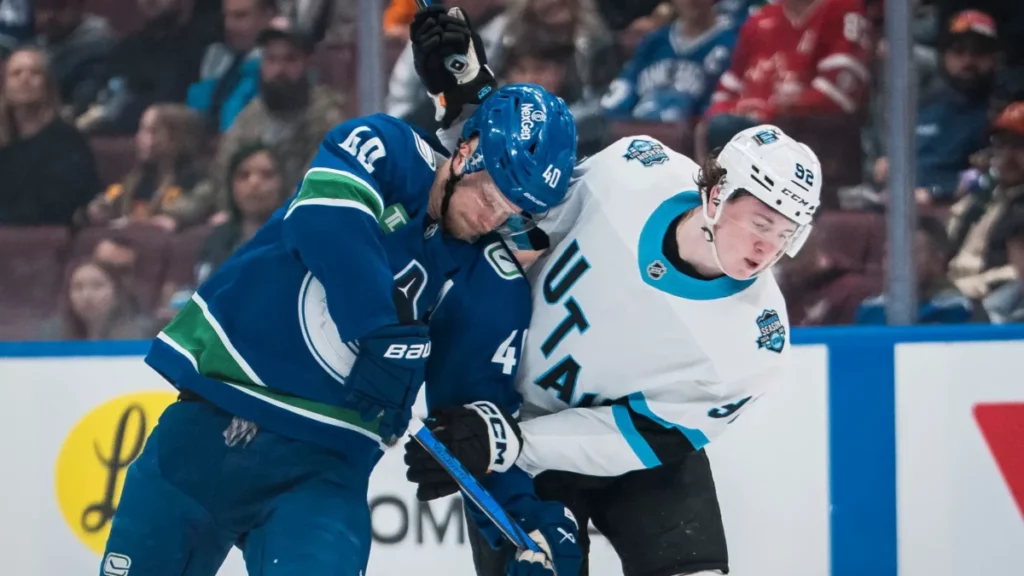 mammoth vs canucks nhl 2025