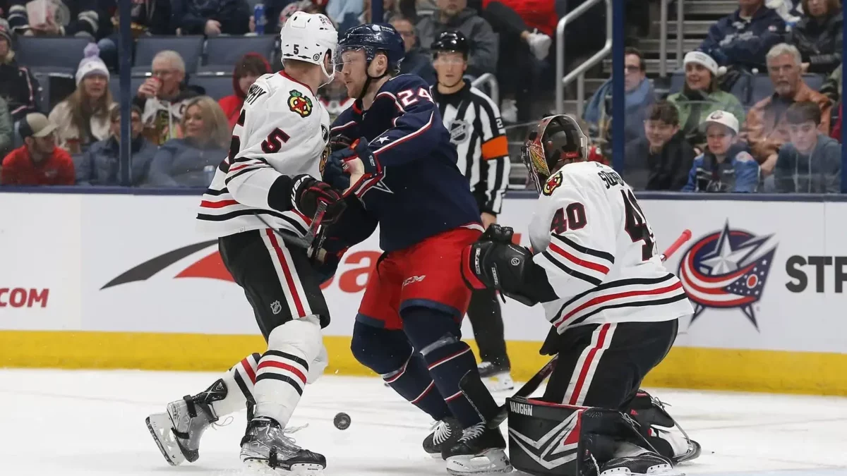 blue jackets vs blackhawks 2025