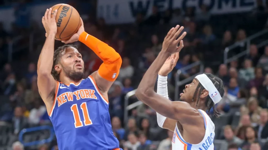 thunder vs knicks 2025